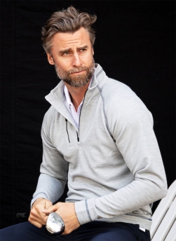 Chambers Half Zip Sweater men
