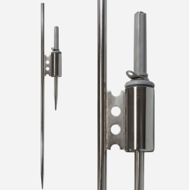 Metalen grondpen