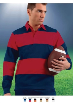 Rugby Poloshirt 100%K 300grs