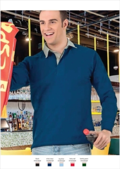 Rugby Poloshirt 100%K 220grs