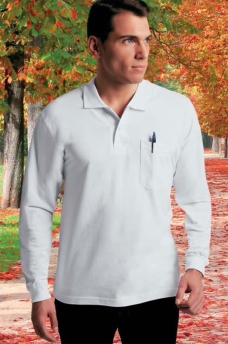 Polo long sleeve 100%K 220grs