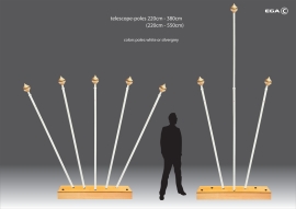 Indoor Congres Telescoopmast