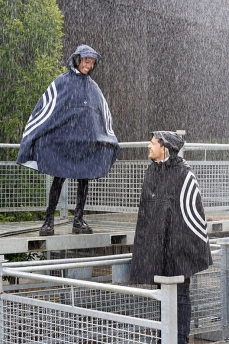 Regen Poncho High-Vis
