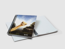 Schrijfblok Soft cover wire-O