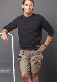 Korte Werkbroek heren 65%P/35%K 245grs.