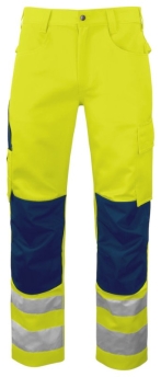 Werkbroek High-Vis. heren 80%P/20%K 245grs