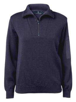 Ladies Zip-neck Pullover