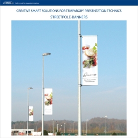 Straatpaal Spandoek