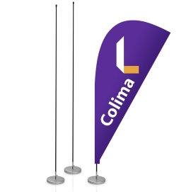 Mini Tafel Beachflag