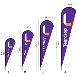 Beachflag Teardrop