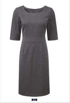 Ladies Dress  54%Pol./44%Wool/2%Elast. 190gsm