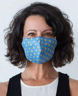 Mondmasker dames incl. print / 100%P 180grs.