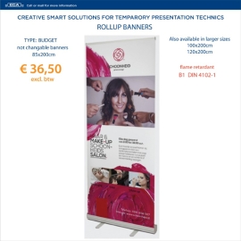 Rollup Banner Budget 100x200