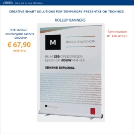 Rollup Banner De Luxe 85x200cm