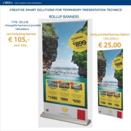 Rollup Banner De Luxe 120x200cm