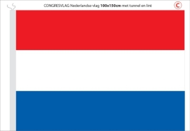 Congresvlag Nederlandse vlag