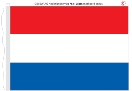 Gevelvlag Nederlandse vlag