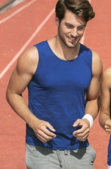 Top/Singlet men 100%K 160grs
