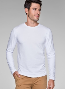 T-shirt Slim Fit stretch men 95%K/5%E 180grs