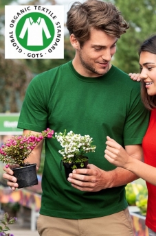 T-shirt-Organic men 100%K 150grs