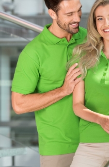 Polo Pique men mix 65%K/35%P 200grs