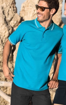 Polo Pique men mix 65%K/35%P 200grs