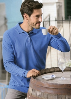 Polo Pique men mix 65%K/35%P 200grs