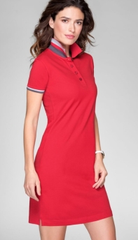 Polo Pique ladies Dress 100%K 210grs