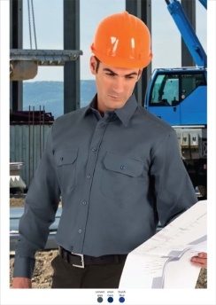 Men's Shirt long sleeve 100%K 120grs