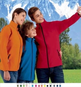 Softshell Jacket 95%P/5%E 350grs