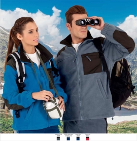 Polar Fleece jacket 100%P 400grs