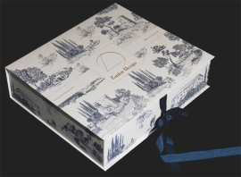 Luxe geschenkdoos met lint