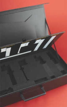 Geschenkdoos met magnetisch klepdeksel en foam inlay