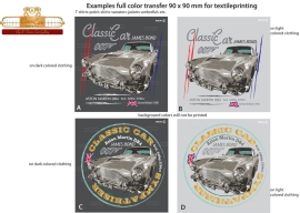 Aston Martin DB4 Bond car transfers