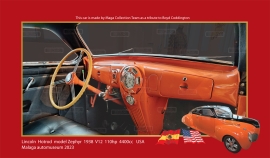 Lincoln Hotrod model Zephyr 1938