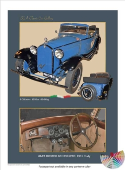 Alfa Romeo 6C 1750 GTC - 1931