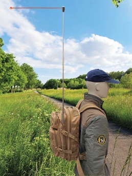 Telescoop Rugzakmast