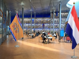 Congresvlag 100x150cm / 215grs. NL