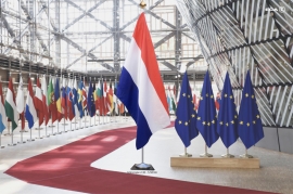 Congresvlag 150x225cm / 215grs. NL